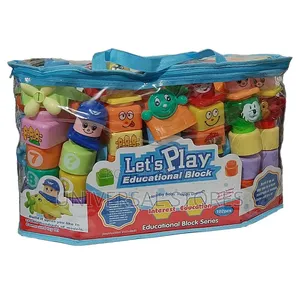Let's Play Educational Building Blocks (102 Pieces)