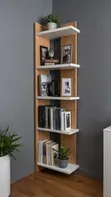 Brand New 2-Door Bookshelf with 5 Shelves - 2