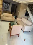 Fashionable 5-Seater Sofa - Smokey Grey - 1