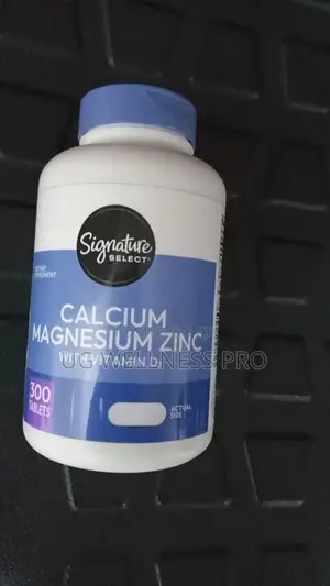 Signature SELECT Calcium Magnesium Zinc with Vitamin D3 - 300 Tablets