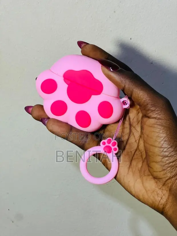 Pink Paw AirPods Pro Case - 1