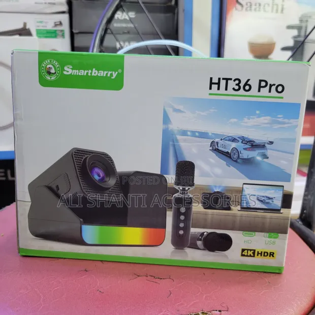 Smartbarry HT36 Pro Smart Projector - 1
