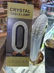 Crystal Table Lamp - USB Rechargeable LED with Touch Control - 3