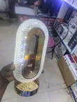 Crystal Table Lamp - USB Rechargeable LED with Touch Control - 4