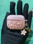 AirPods Pro Case - Pink Flower Design - 2