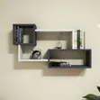 Brand New 2-Door Bookcase with Grid/Cube Layout - 1