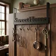 Over the Door Hook Rack / Organizer (Sweet Home) - 2