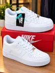 Nike Air Force 1 White Sneakers - Sizes 40-45 - 1
