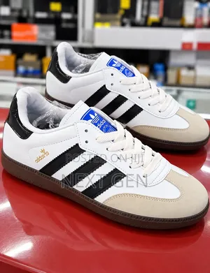 Adidas Samba OG Sneakers - White/Black | Sizes 40-45