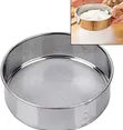 Stainless Steel Round Flour Sieve and Sifter - 1