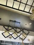 Kitchen Glass Pendant Light with Bulb Holders - 3
