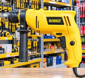 DEWALT Heavy-Duty Corded Electric Drill with Side Handle