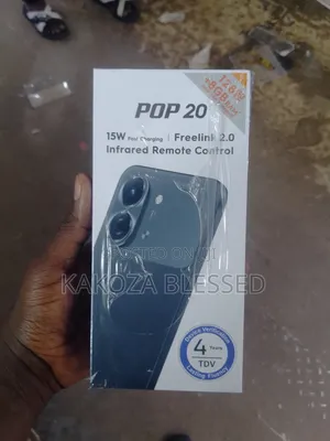 New Tecno Pop 20 128GB Black