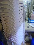 Armless Chairs - White - 3