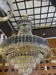 Crystal Hanging Chandelier - 12 Lights - 1