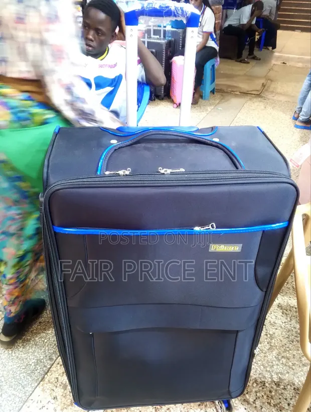 VIP Fabric Extra Large Suitcase - Prince (Blue) - 1