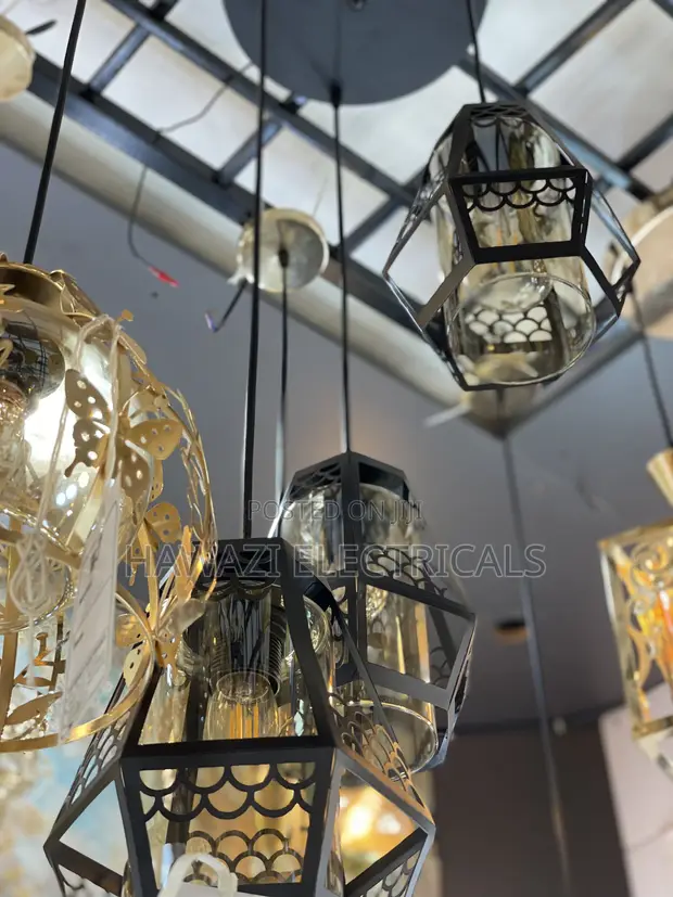 3-in-1 Pendant Lights with Bulb Holders - 1