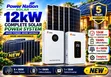 10kWh 48V SRNE Rising Energy Hybrid Solar System Kit - 1