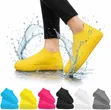 Reusable Silicone Waterproof Rain Shoe Covers (M/L) - 2