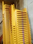 Mukwano Arm Rest Chair - Yellow - 1