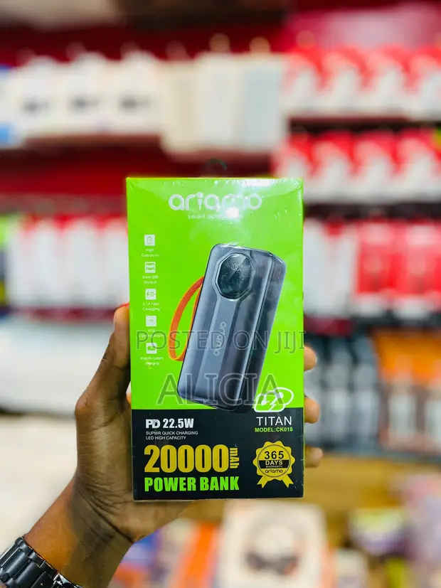 Oraimo Power Bank 20000mAh - Black - 1