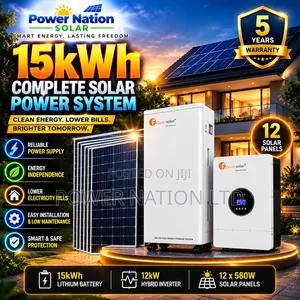 15kWh 48V Hybrid Lithium Solar Energy Full Kit