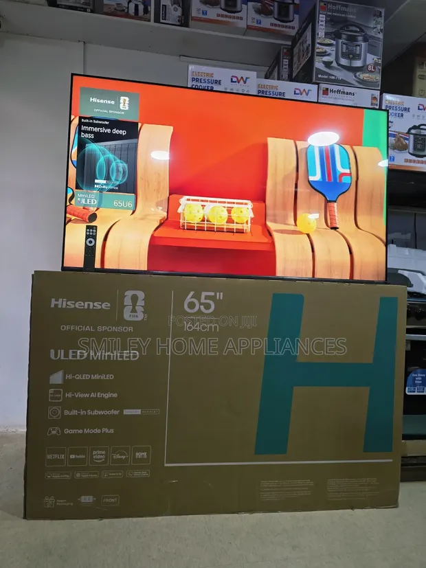 New Hisense U6 Pro Series 65" 4K ULED Mini-LED Smart TV - 1