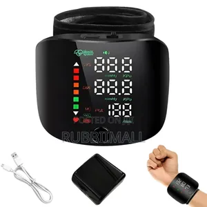 Rechargeable Digital Wrist Blood Pressure Monitor