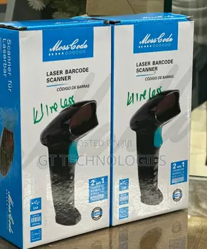 MossCode Wireless Laser Barcode Scanner