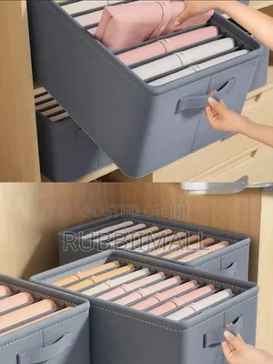 Partitioned Wardrobe Storage Organizer (9 Grid)