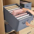 Partitioned Wardrobe Storage Organizer (9 Grid) - 2