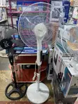 Yaki 18-Inch Stand Fan with Remote - White - 1