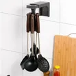 6 Hooks Rotating Self-Adhesive Wall Hanger - 3