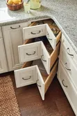 Modern Off-White Kitchen Cabinet - 2