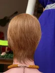 Short Piece Wig - Brown - 2