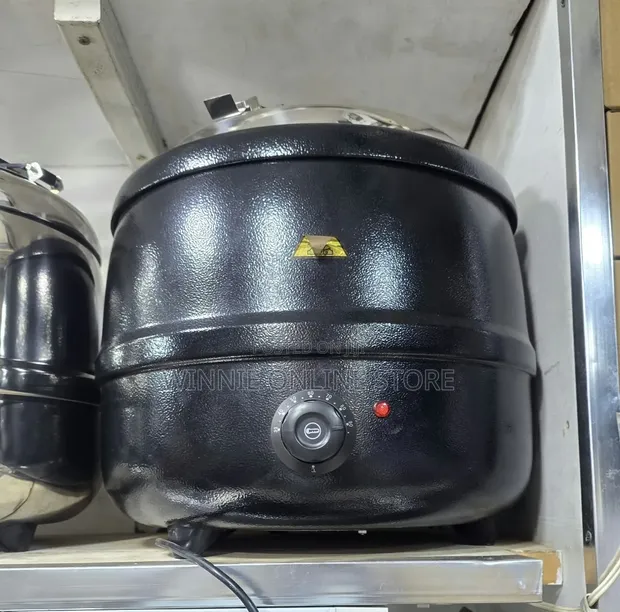 10L Commercial Electric Soup Warmer Kettle - 1