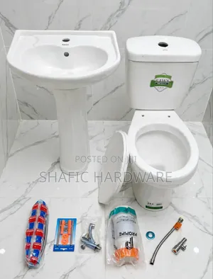 Brand New Toilet Seat Set with Accessories