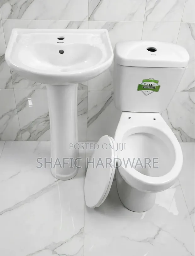Toilet Seat with Hand Basin - Brand New - 1