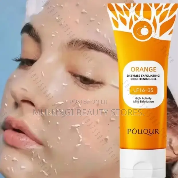 Pouqur Orange Enzymes Exfoliating Brightening Gel - 1