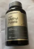 Horbaach Vegan Methyl Folate 400mcg 150 Veg Caps - 2