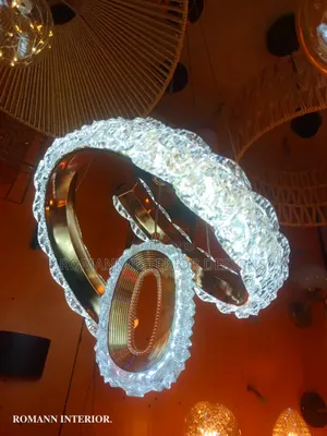3-in-1 Height Adjustable Chandelier with Color Changing LED