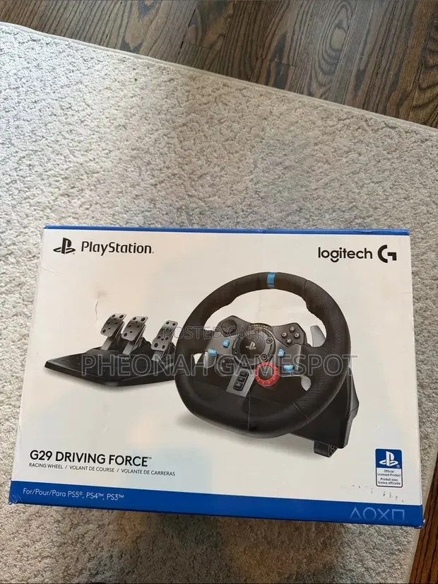 Logitech G29 Driving Force Racing Wheel and Pedals Bundle - 1