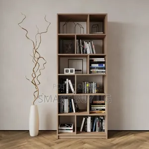 Brand New 2-Door Office Bookcase - Brown