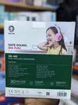 Green Lion GK-400 Kids Wireless Headphones (Pink Cat-Ear) - 2