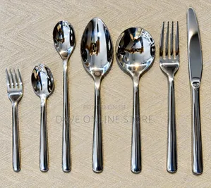 Polished Stainless Steel Flatware and Cutlery Set