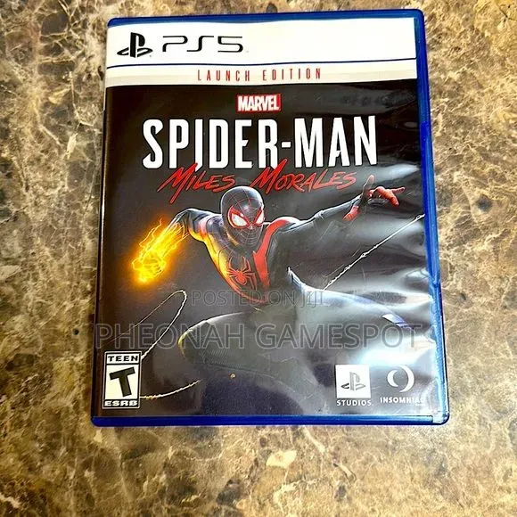 Spider-Man: Miles Morales Game CD for PS5 - 1