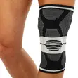 Elastic Sports Knee Brace with Side Stabilizers & Patella Ring - 5