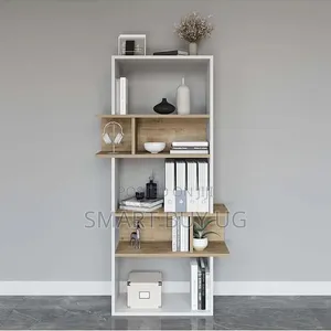 Brand New 2-Door Book Shelf - White