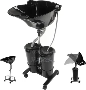 Adjustable Portable Shampoo Bowl with Electric Pump