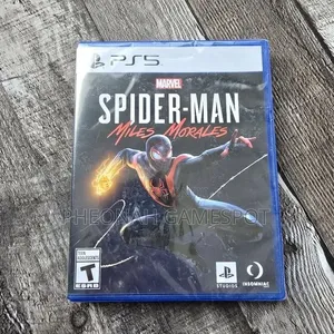 PlayStation 5 Spiderman Miles Morales Game Disc